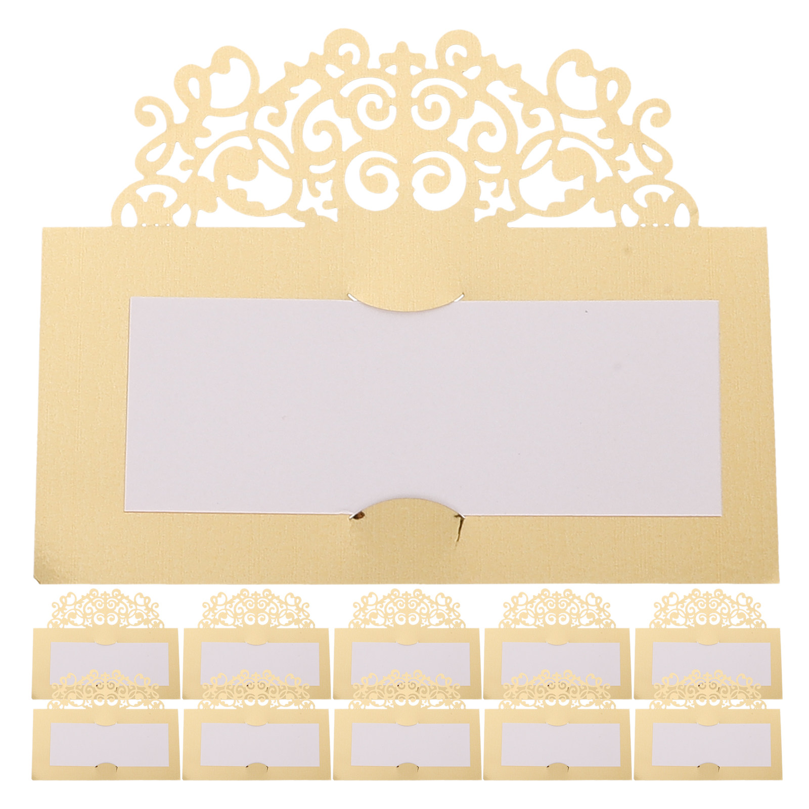 Wedding Solution - 20Pcs Paper Tent Cards for Table