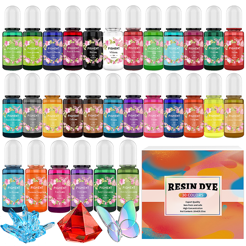 Unity Candle Set - Epoxy Resin Pigment Kits Candle Dye