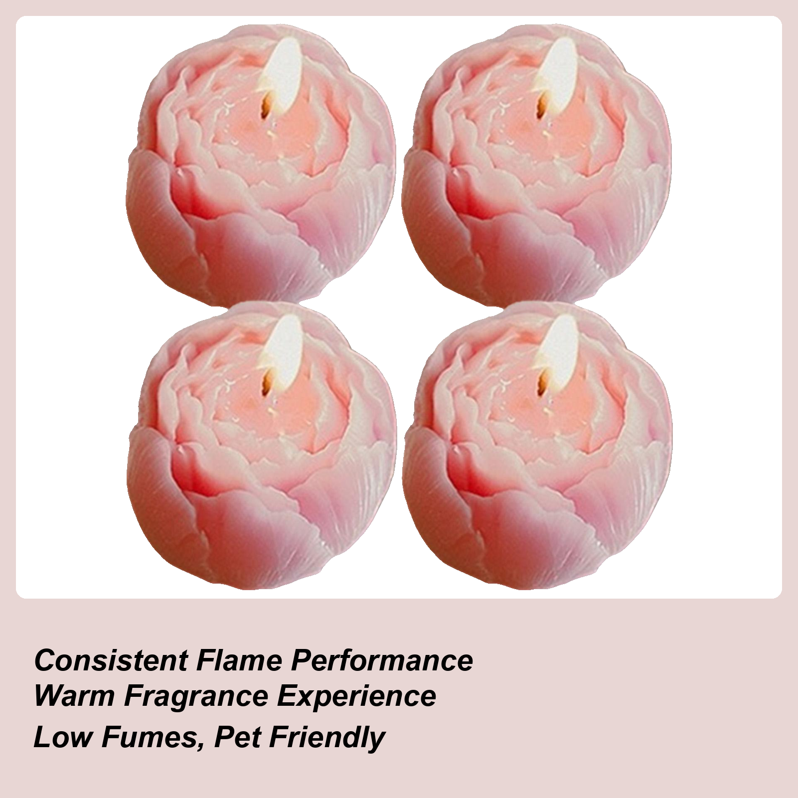 Wedding Souvenir - Soy Wax Candles Creative Flower Shape