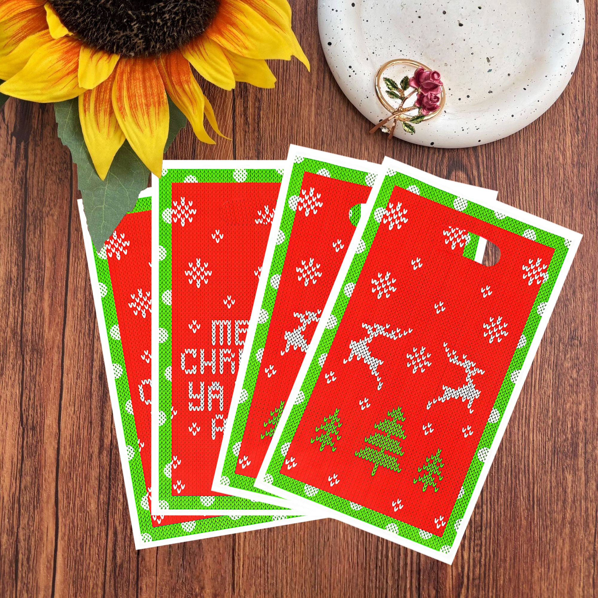 Wedding/Event Supply Store - 20Pcs/40Pcs Party Gift Bags, Christmas Themed