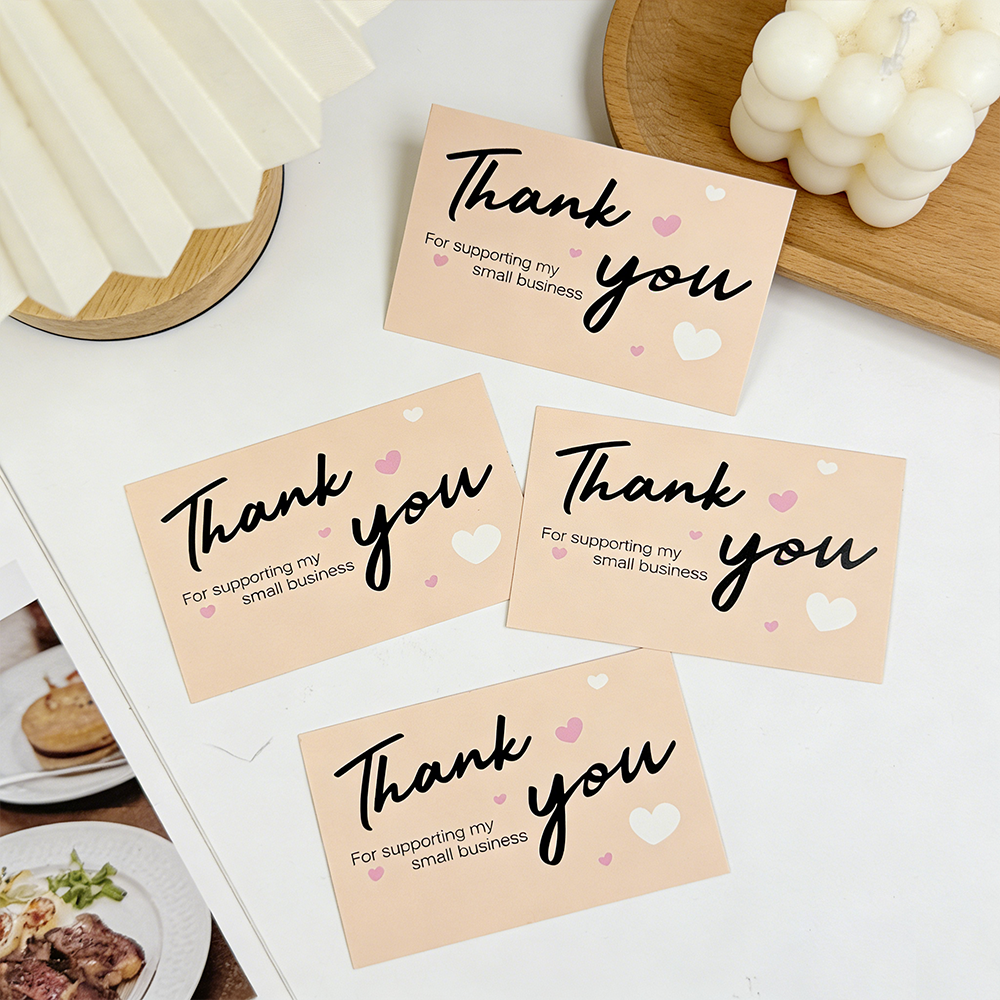 Wedding/Event Supply Store - 50/100pcs Thank You Cards, for Small