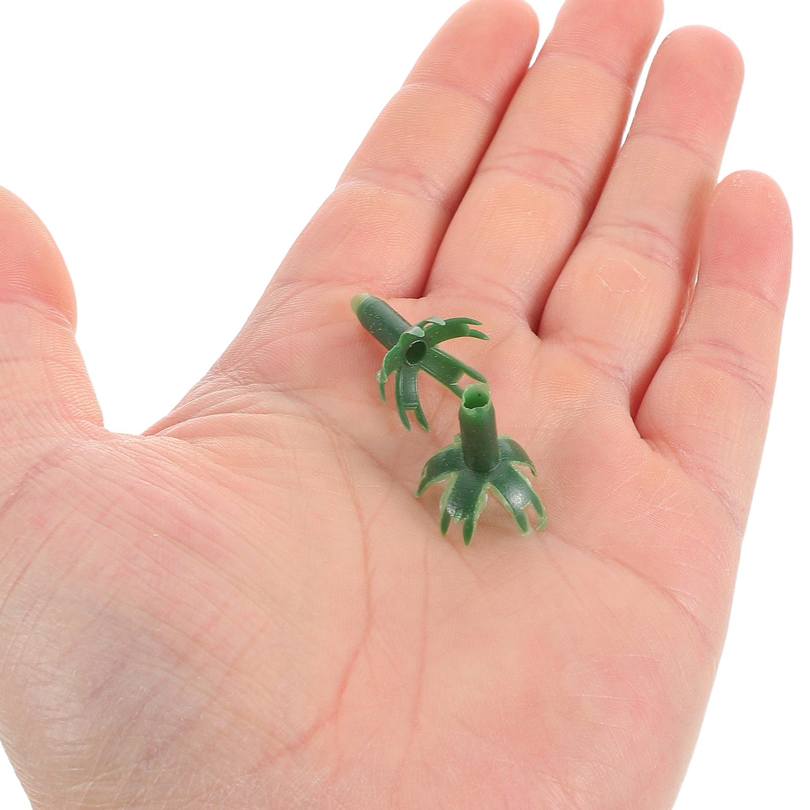 Wedding Floral Supply - 40Pcs Artificial Flower Calyxes Green Plastic