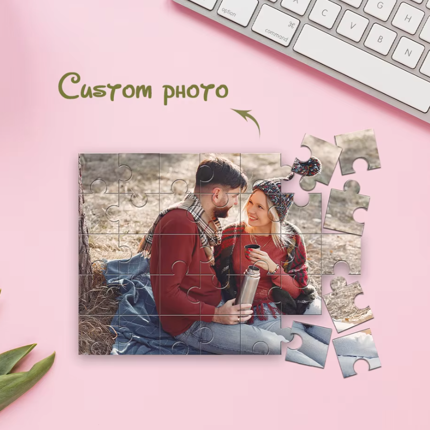 Wedding Souvenir - Personalized Custom Photo Jigsaw Puzzle 500-2000PCS