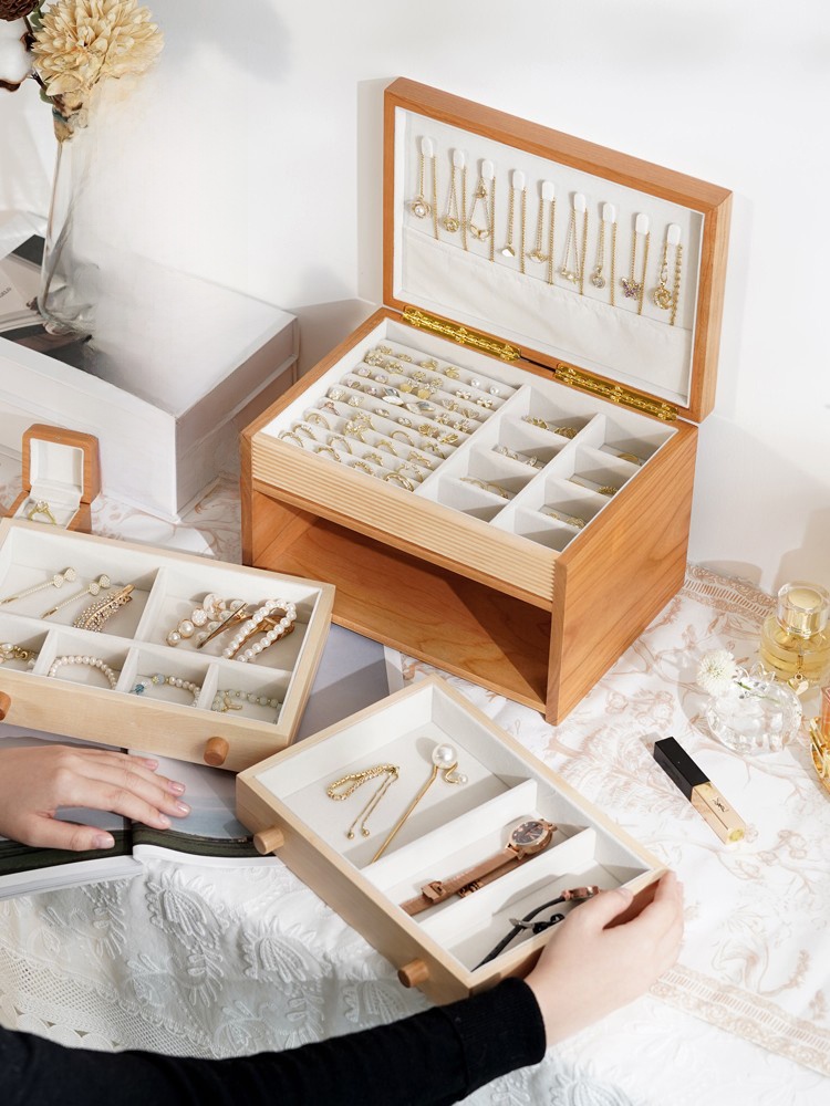 Elegant Wooden Jewelry Box for - Wedding Solution incelemesi ve fiyatı