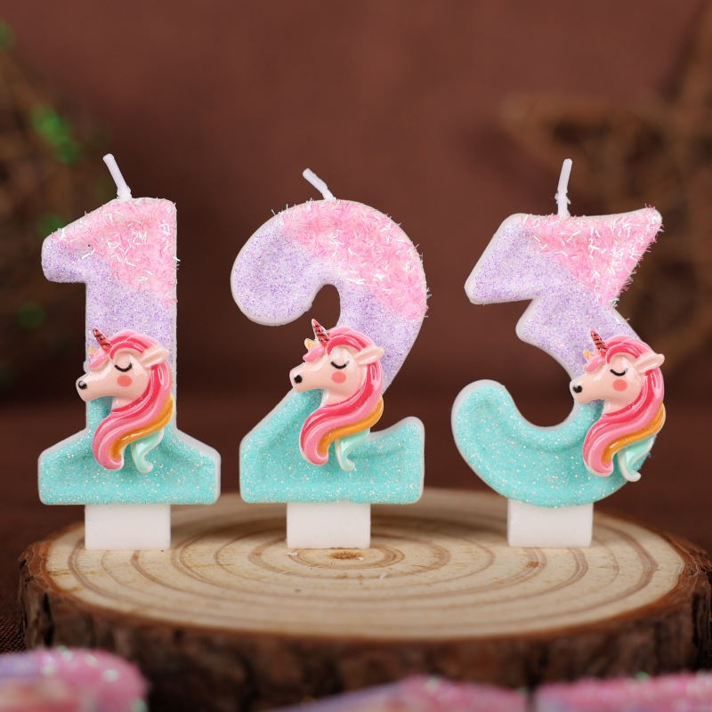Gradient Pink Unicorn Happy Bi - Unity Candle Set incelemesi ve fiyatı