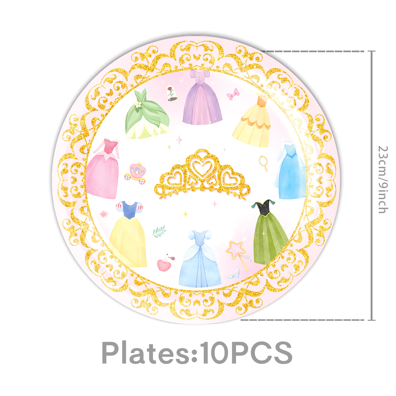 Princess Dress Girls Birthday  - Confetti Balloon Set incelemesi ve fiyatı