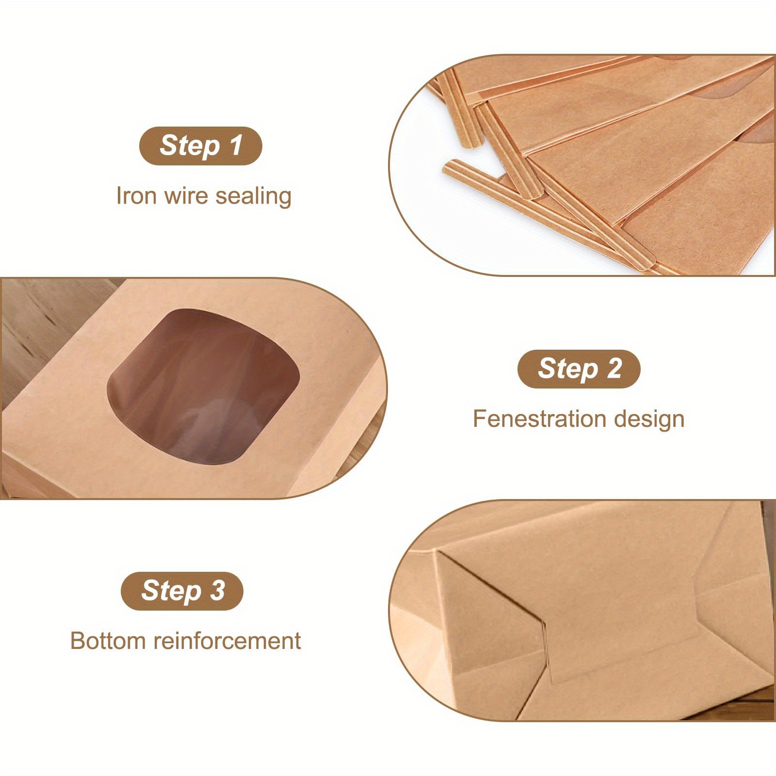 30 Brown Paper Bags with Obser - Wedding Supply Company incelemesi ve fiyatı