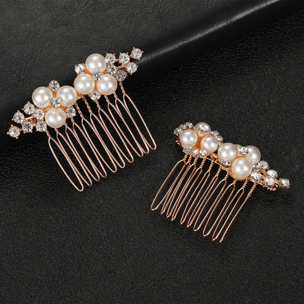 2Pcs Simple Wedding Hair Combs - Wedding Supply List incelemesi ve fiyatı