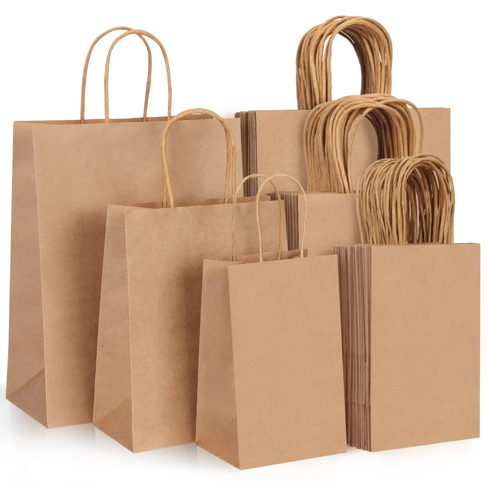 10/25/50pcs/lot Kraft Paper Ba - Wedding/Event Supply Store incelemesi ve fiyatı