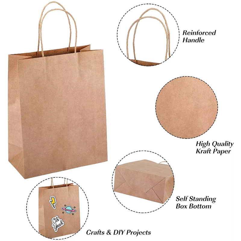10/25/50pcs/lot Kraft Paper Ba - Wedding/Event Supply Store incelemesi ve fiyatı