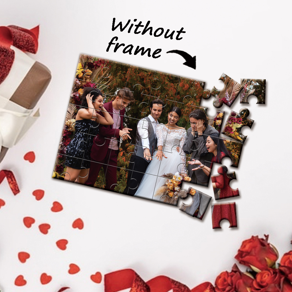 Personalized Wooden puzzle pie - Wedding Souvenir incelemesi ve fiyatı