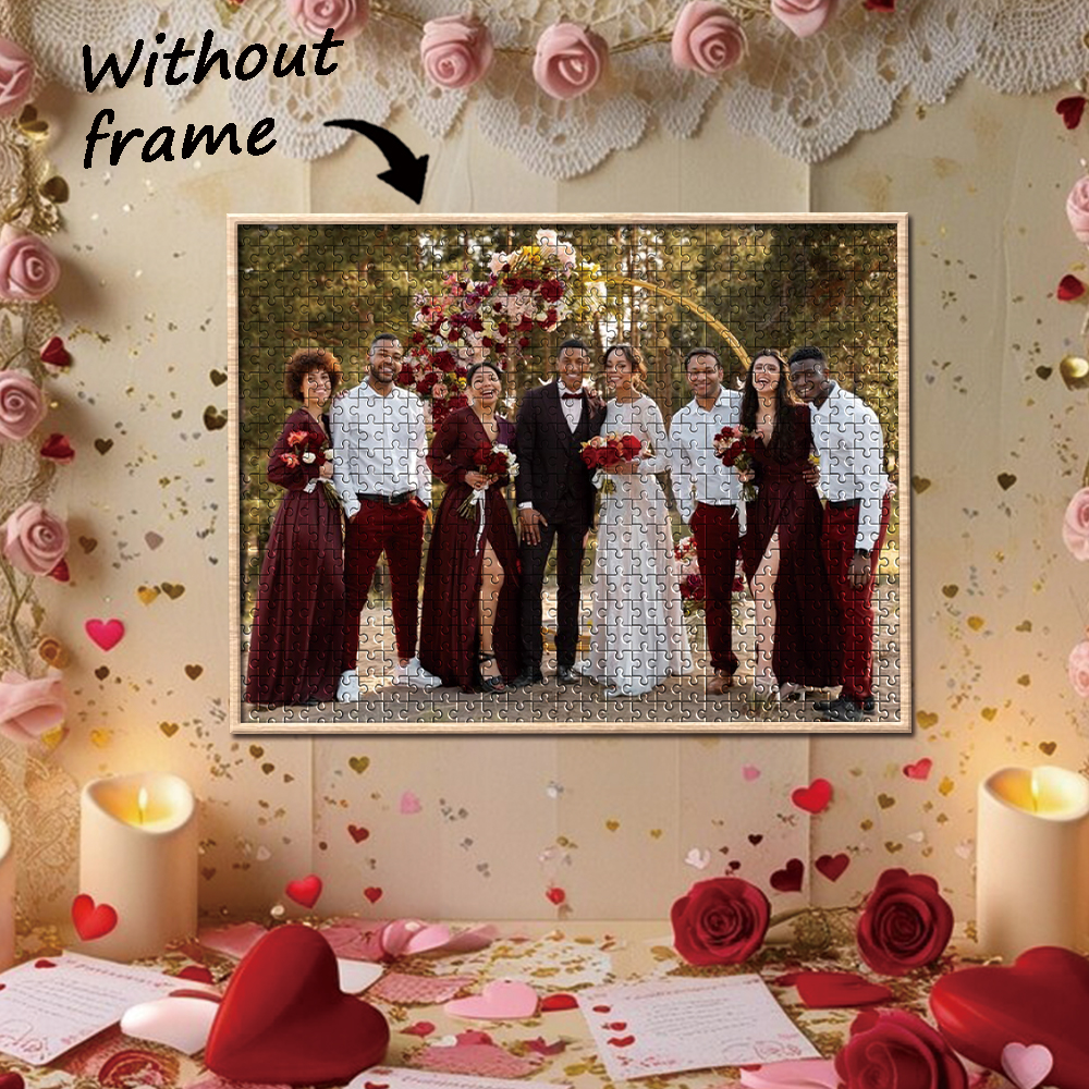 Personalized Wooden puzzle pie - Wedding Souvenir incelemesi ve fiyatı