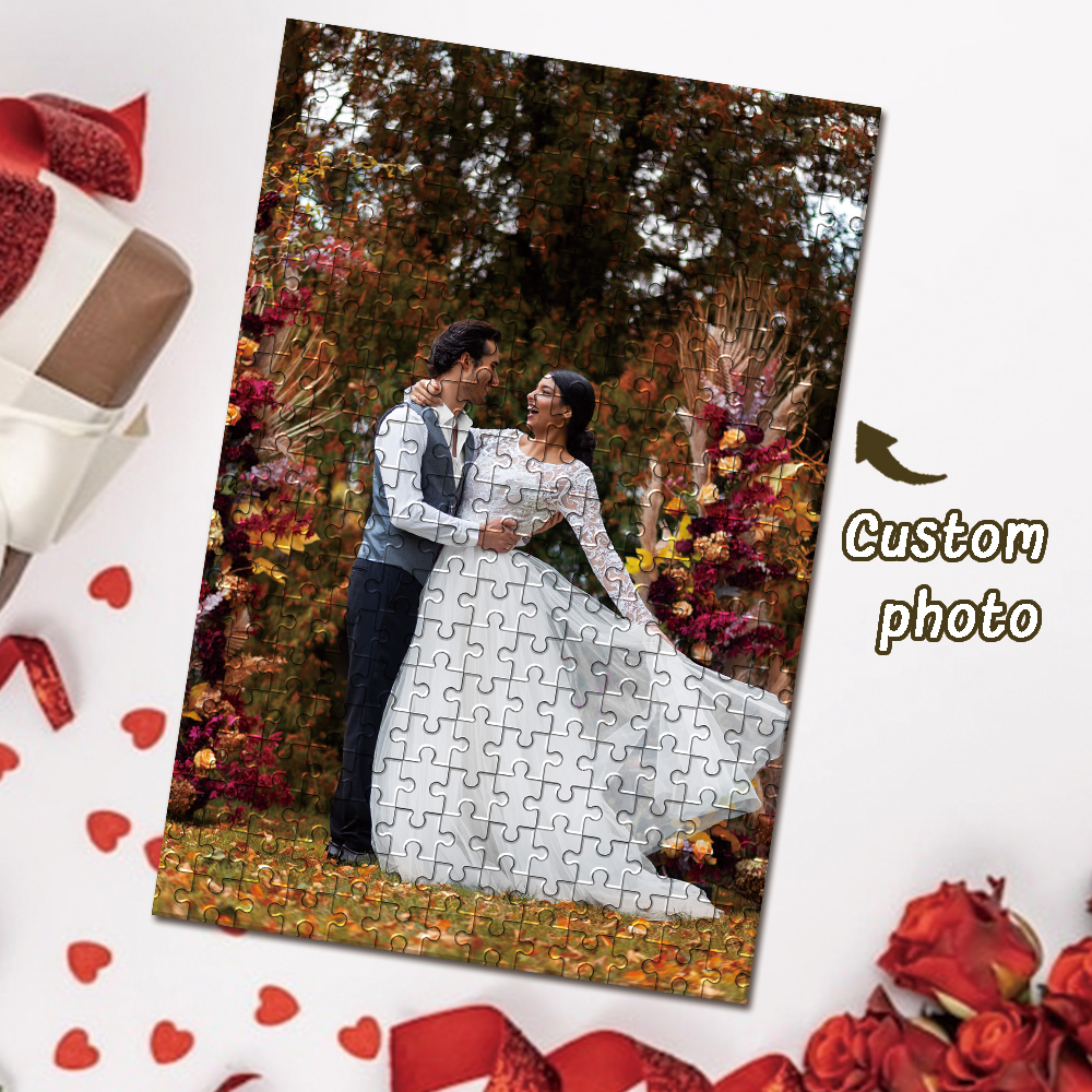 Personalized Wooden puzzle pie - Wedding Souvenir incelemesi ve fiyatı
