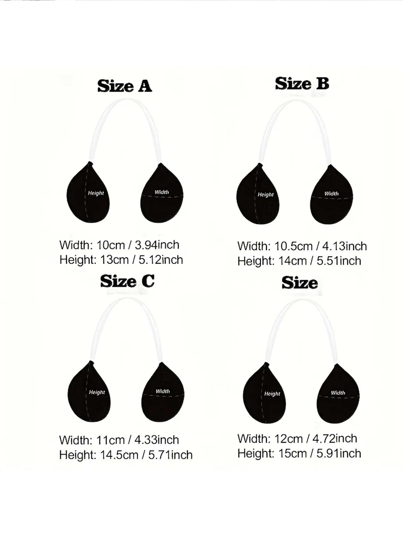 1Pair Women's Sexy Breast Gath - Wedding Solution incelemesi ve fiyatı