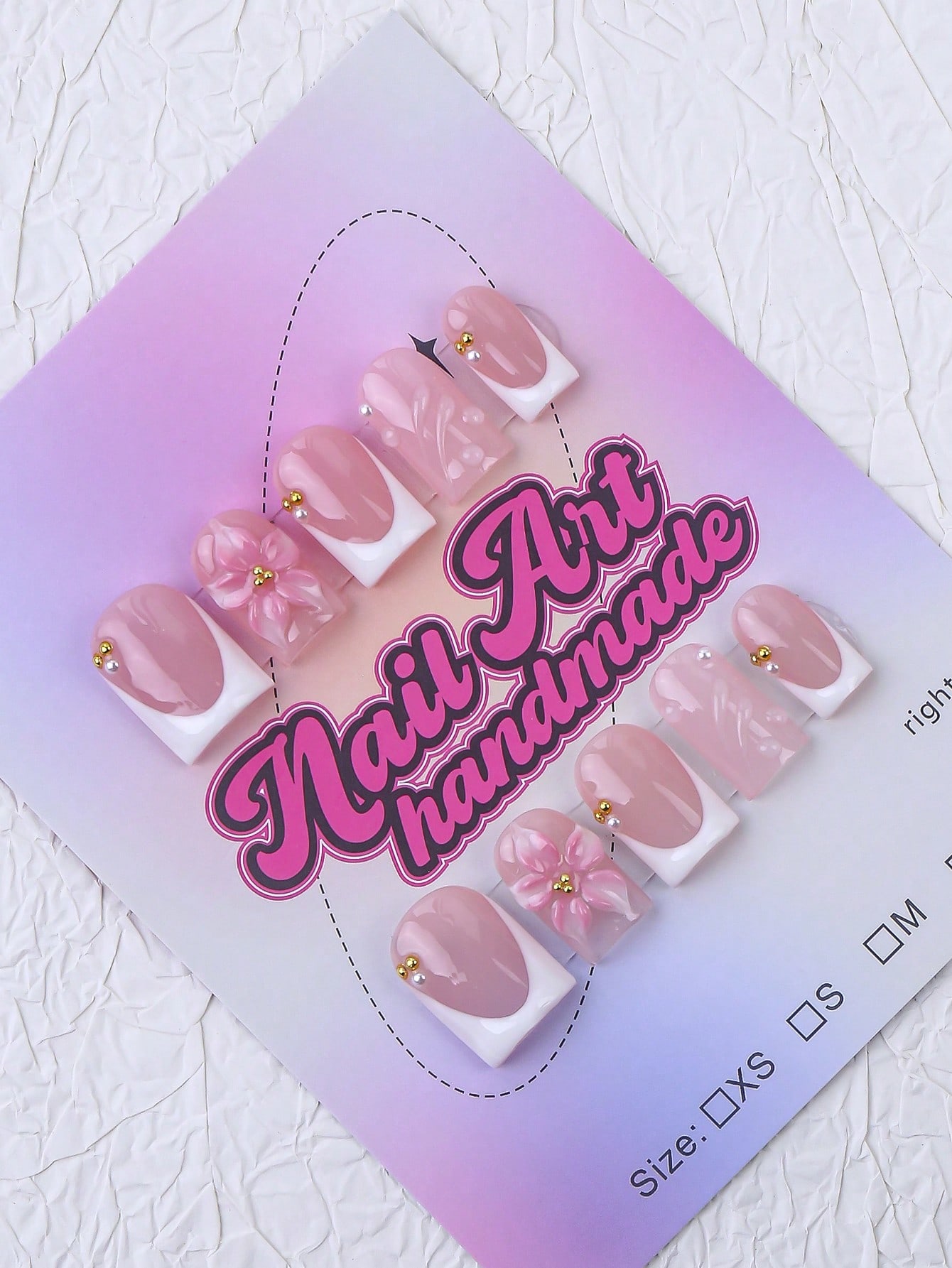 10pcs/Set Handmade Square Nail - Wedding Floral Supply incelemesi ve fiyatı