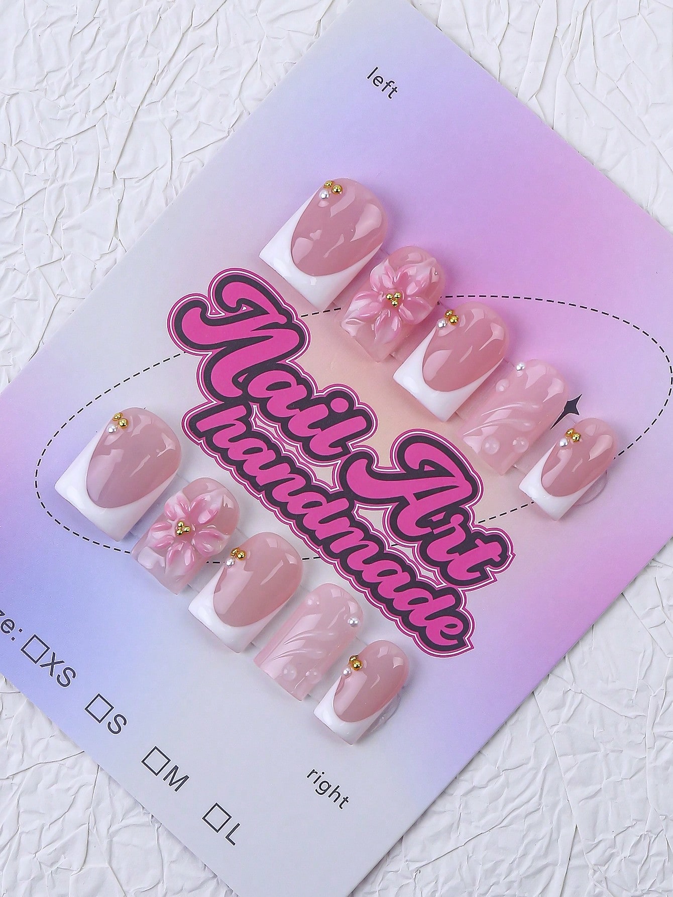 10pcs/Set Handmade Square Nail - Wedding Floral Supply incelemesi ve fiyatı