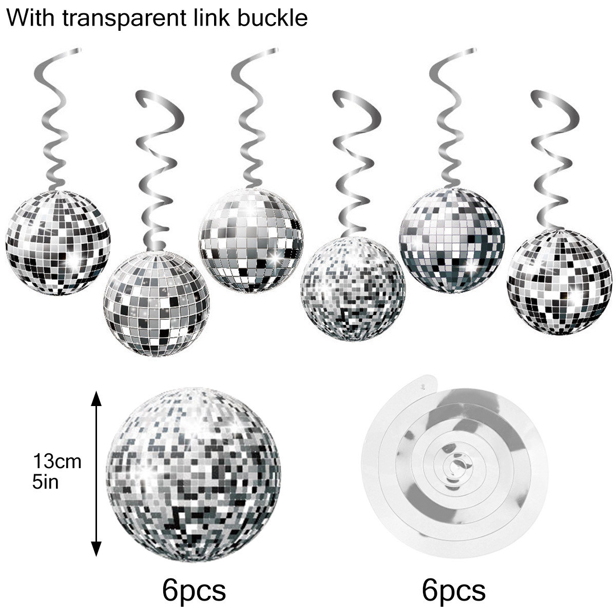 Big Disco Balloon Foil Balloon - Confetti Balloon Set incelemesi ve fiyatı