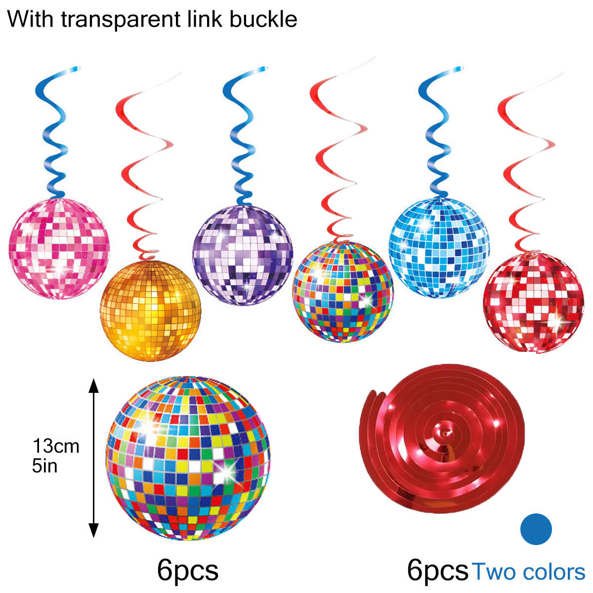 Big Disco Balloon Foil Balloon - Confetti Balloon Set incelemesi ve fiyatı