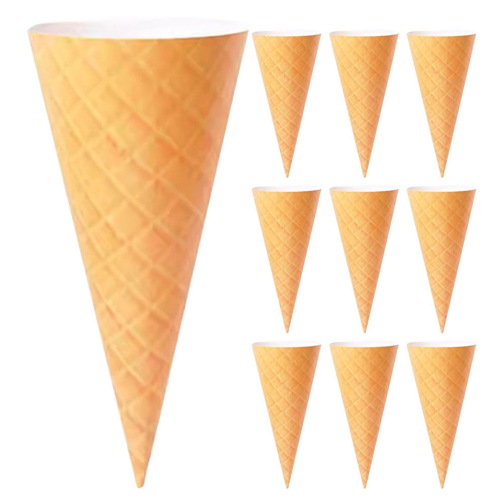 10Pcs Ice Cream Cone Flower Bo - Wedding Floral Supply incelemesi ve fiyatı
