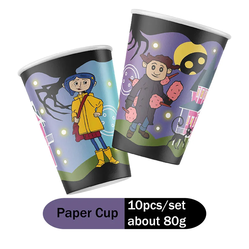 Coraline Cartoon Movie Theme S - Confetti Balloon Set incelemesi ve fiyatı