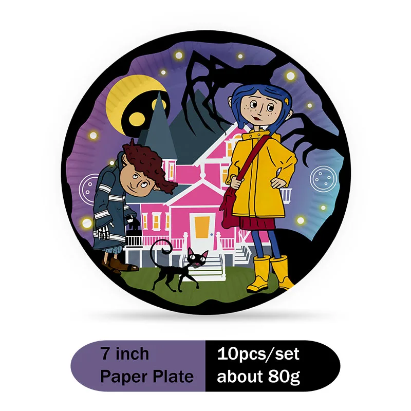 Coraline Cartoon Movie Theme S - Confetti Balloon Set incelemesi ve fiyatı