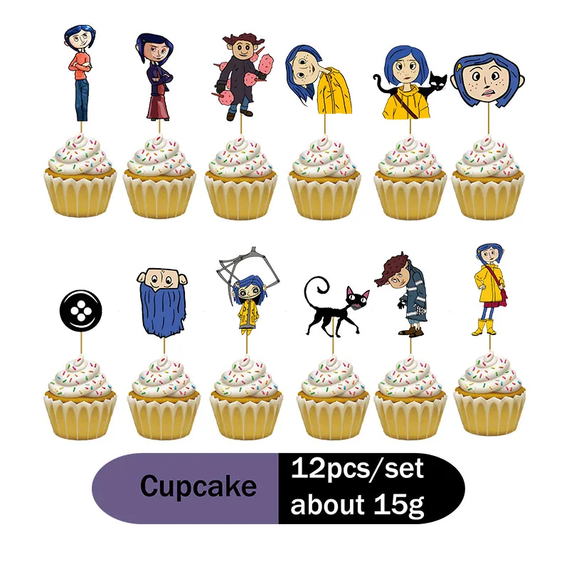 Coraline Cartoon Movie Theme S - Confetti Balloon Set incelemesi ve fiyatı