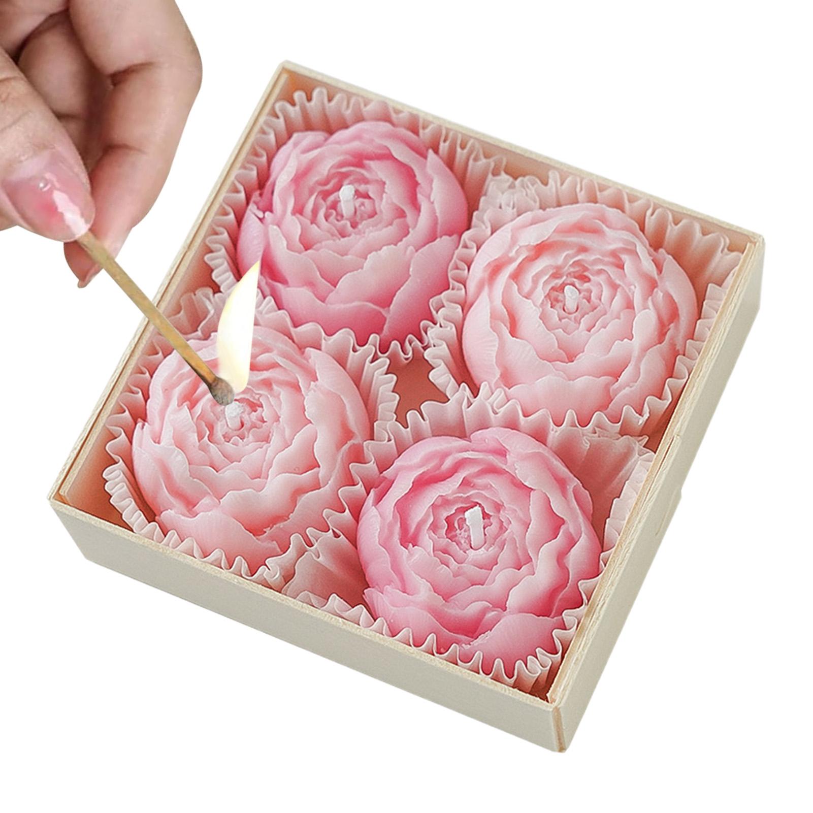 Soy Wax Candles Creative Flowe - Wedding Souvenir incelemesi ve fiyatı