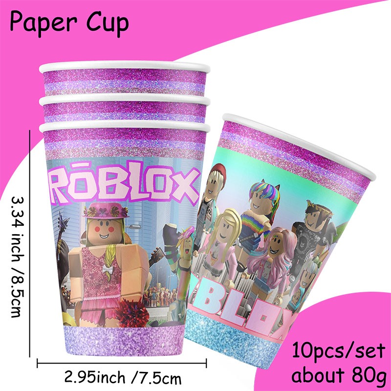 Roblox Girl Decorations for Pu - Confetti Balloon Set incelemesi ve fiyatı