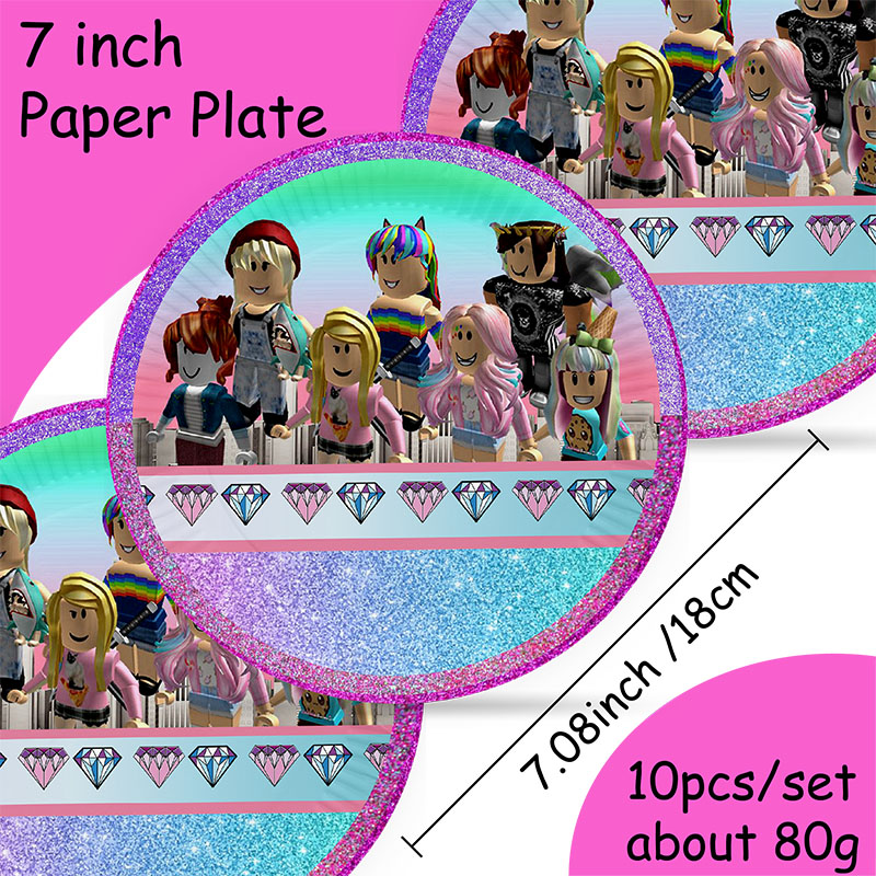 Roblox Girl Decorations for Pu - Confetti Balloon Set incelemesi ve fiyatı