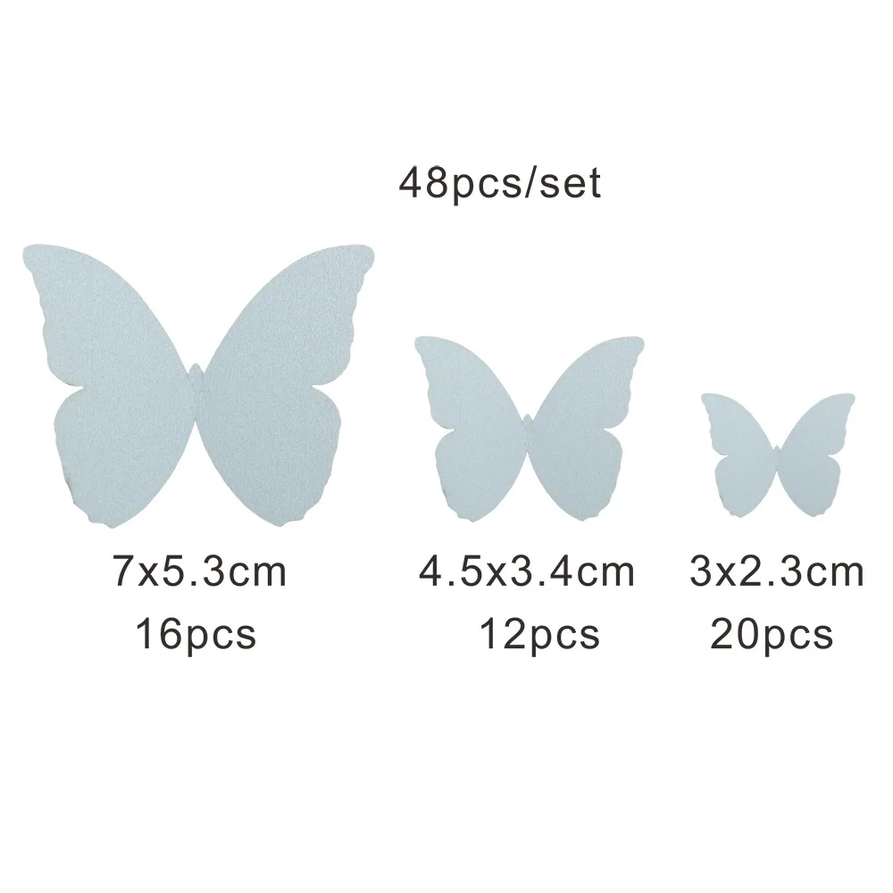 48Pcs/set Pearlescent Butterfl - Confetti Balloon Set incelemesi ve fiyatı
