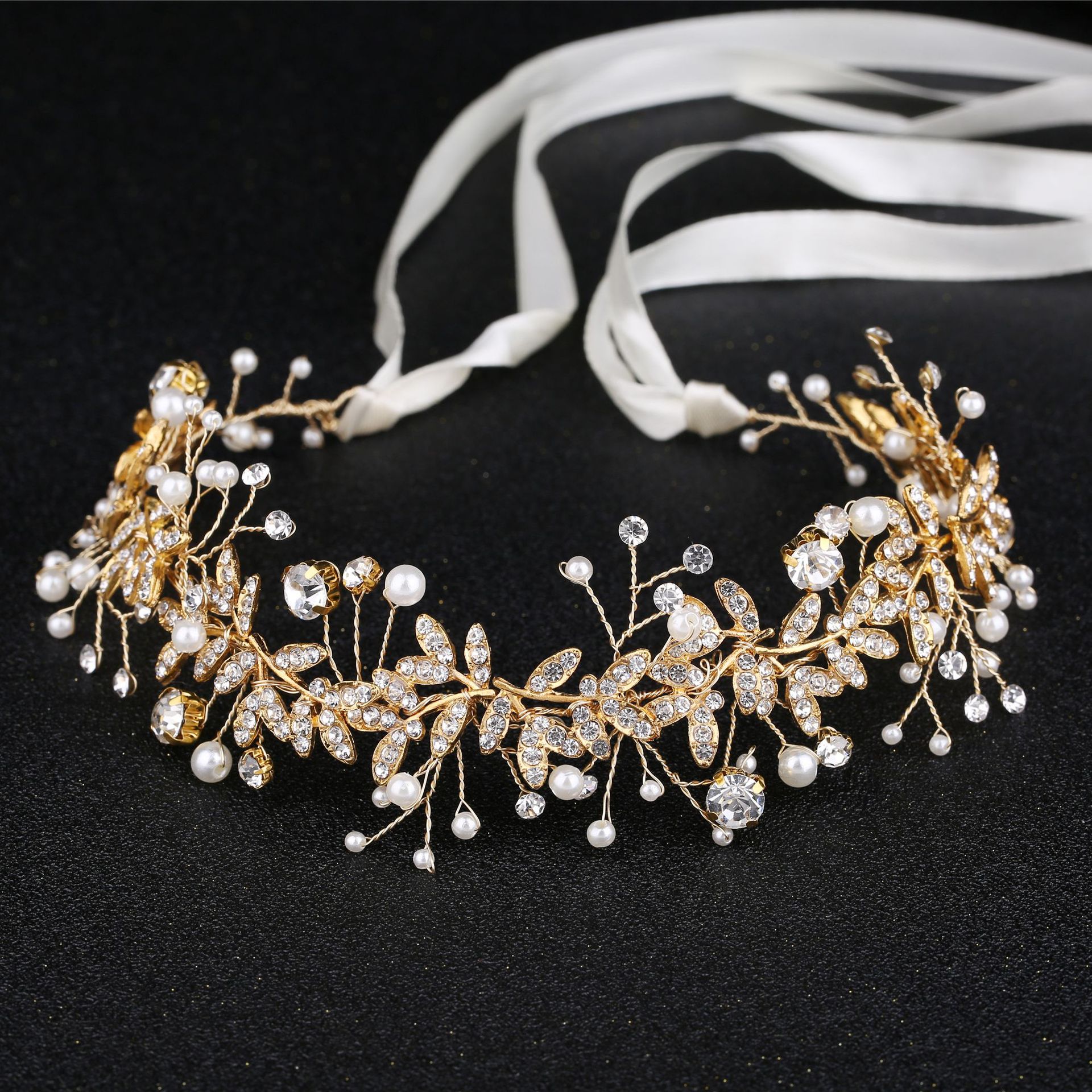 New Crystal Flower Headband Ri - Wedding Supply List incelemesi ve fiyatı