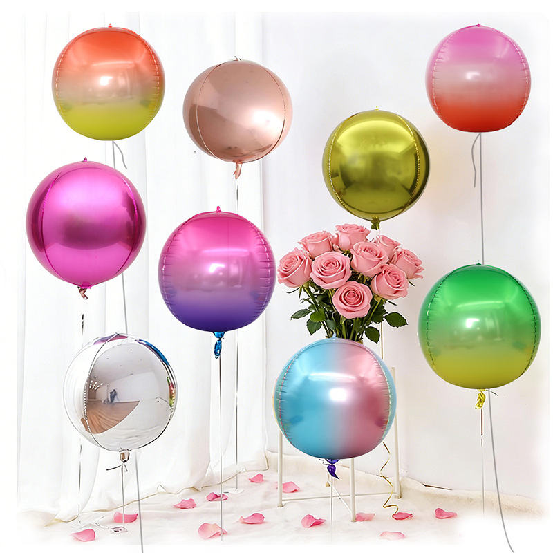 5pcs 10 18 22 Inch 4D Round Me - Wedding/Event Supply Store incelemesi ve fiyatı