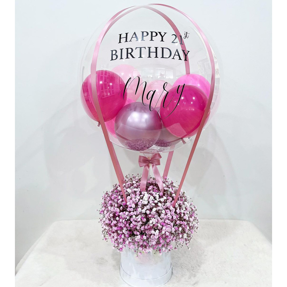 Gift Hamper Balloon Box Set Ba - Confetti Balloon Set incelemesi ve fiyatı