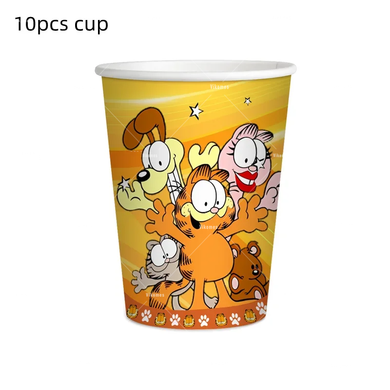 Cute Cartoon G-arfielded Birth - Confetti Balloon Set incelemesi ve fiyatı