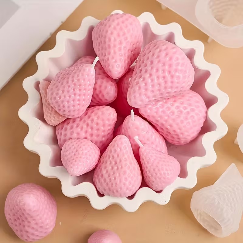 Strawberry Silicone Candle Mol - Unity Candle Set incelemesi ve fiyatı