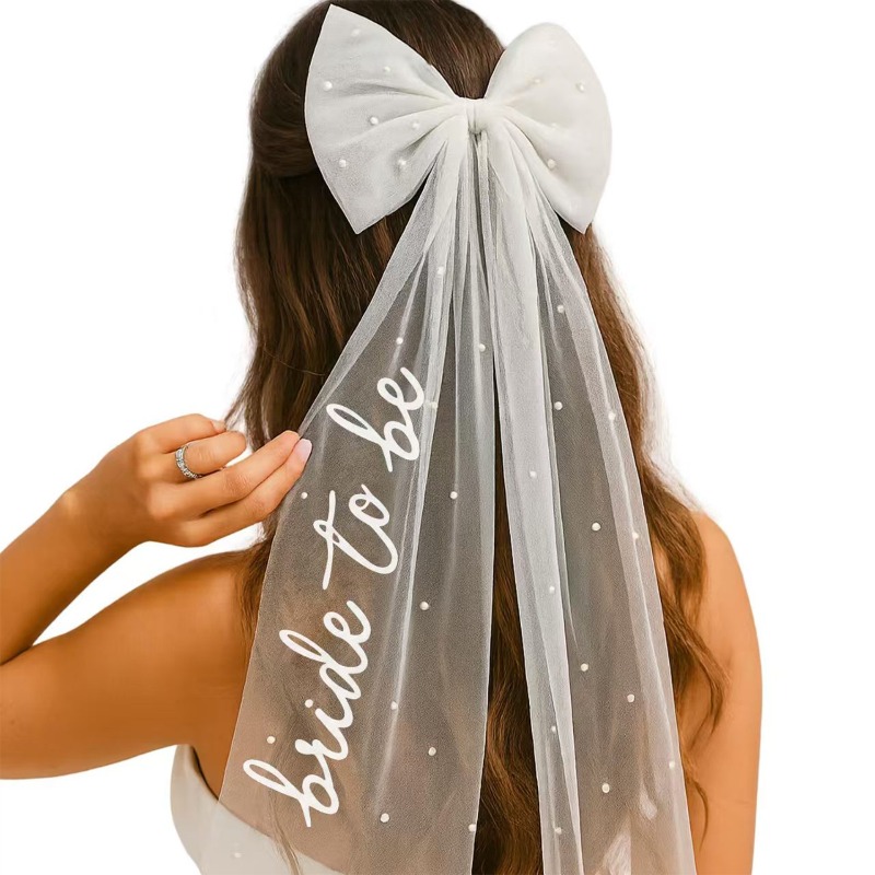 Bride To Be Bow Veil - Bachelo - Wedding Supply List incelemesi ve fiyatı
