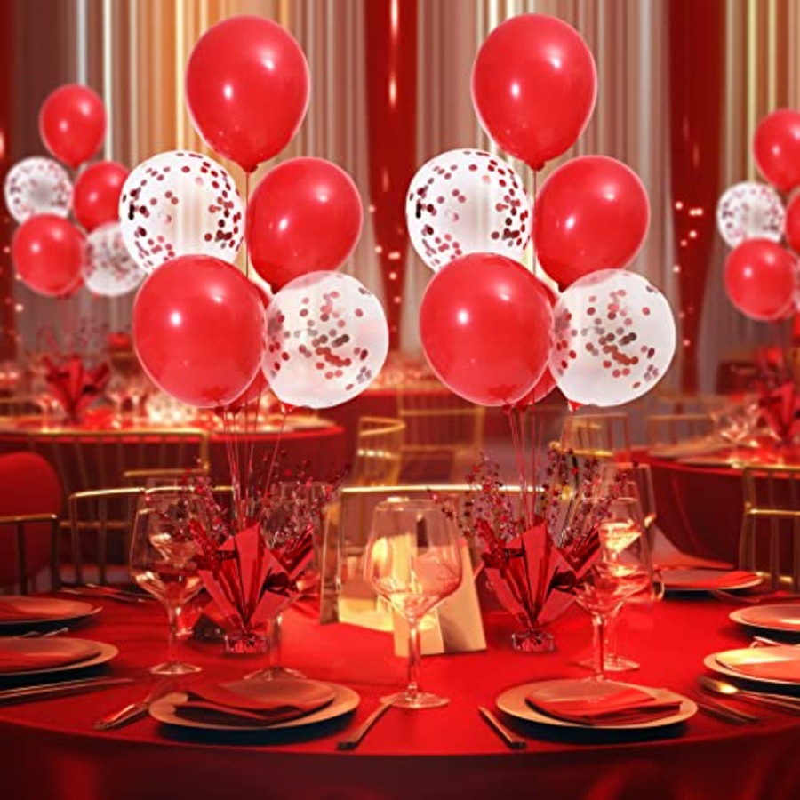 6 Set Christmas Table Balloons - Confetti Balloon Set incelemesi ve fiyatı