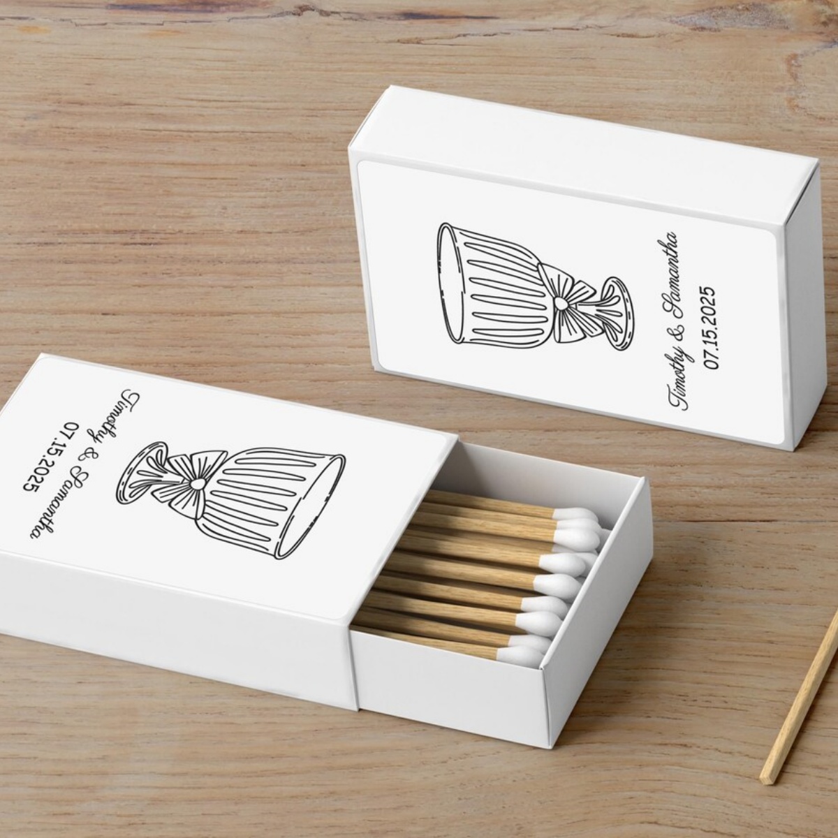 Personalized Matchbox - Custom - Champagne Tower Set incelemesi ve fiyatı