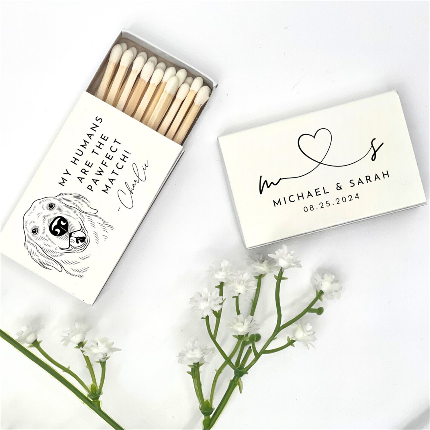 Personalized Matchbox - Custom - Champagne Tower Set incelemesi ve fiyatı