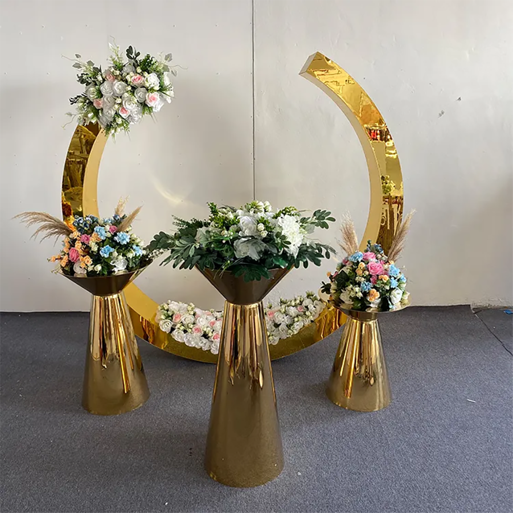 Hot Sale Gold Trim Flower Acry - Supplier Wedding incelemesi ve fiyatı