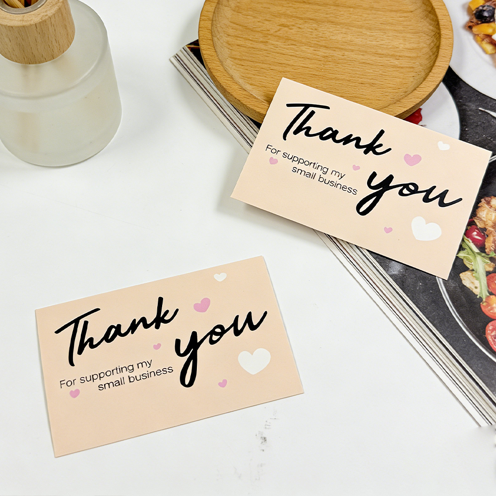 50/100pcs Thank You Cards, for - Wedding/Event Supply Store incelemesi ve fiyatı