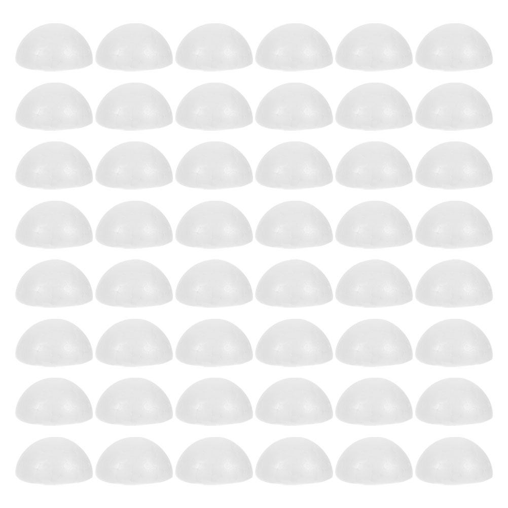 100Pcs White Foam Half Balls H - Wedding Floral Supply incelemesi ve fiyatı