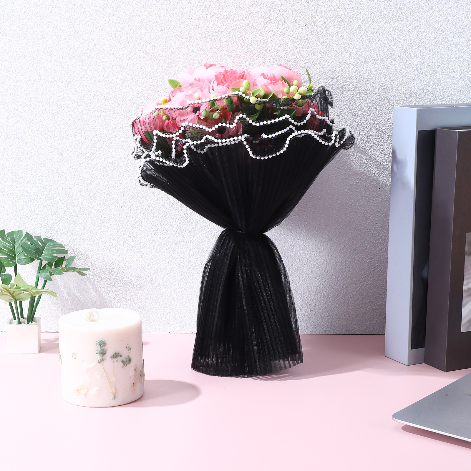 6Pcs Wrinkled Floral Wrapping  - Wedding Floral Supply incelemesi ve fiyatı