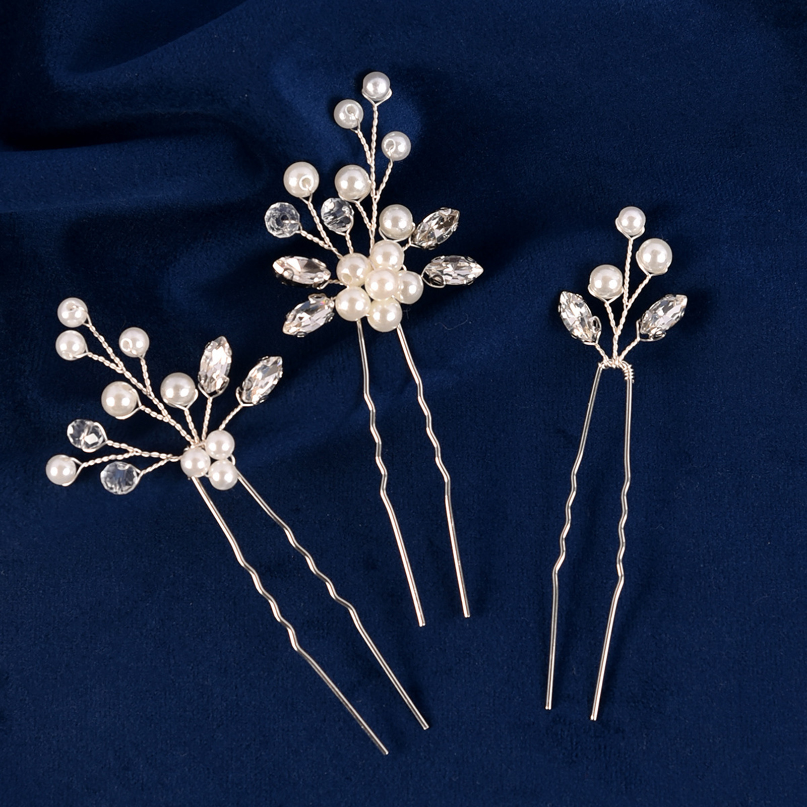 3pcs Bride Hairpin Trendy Hair - Wedding Supply List incelemesi ve fiyatı