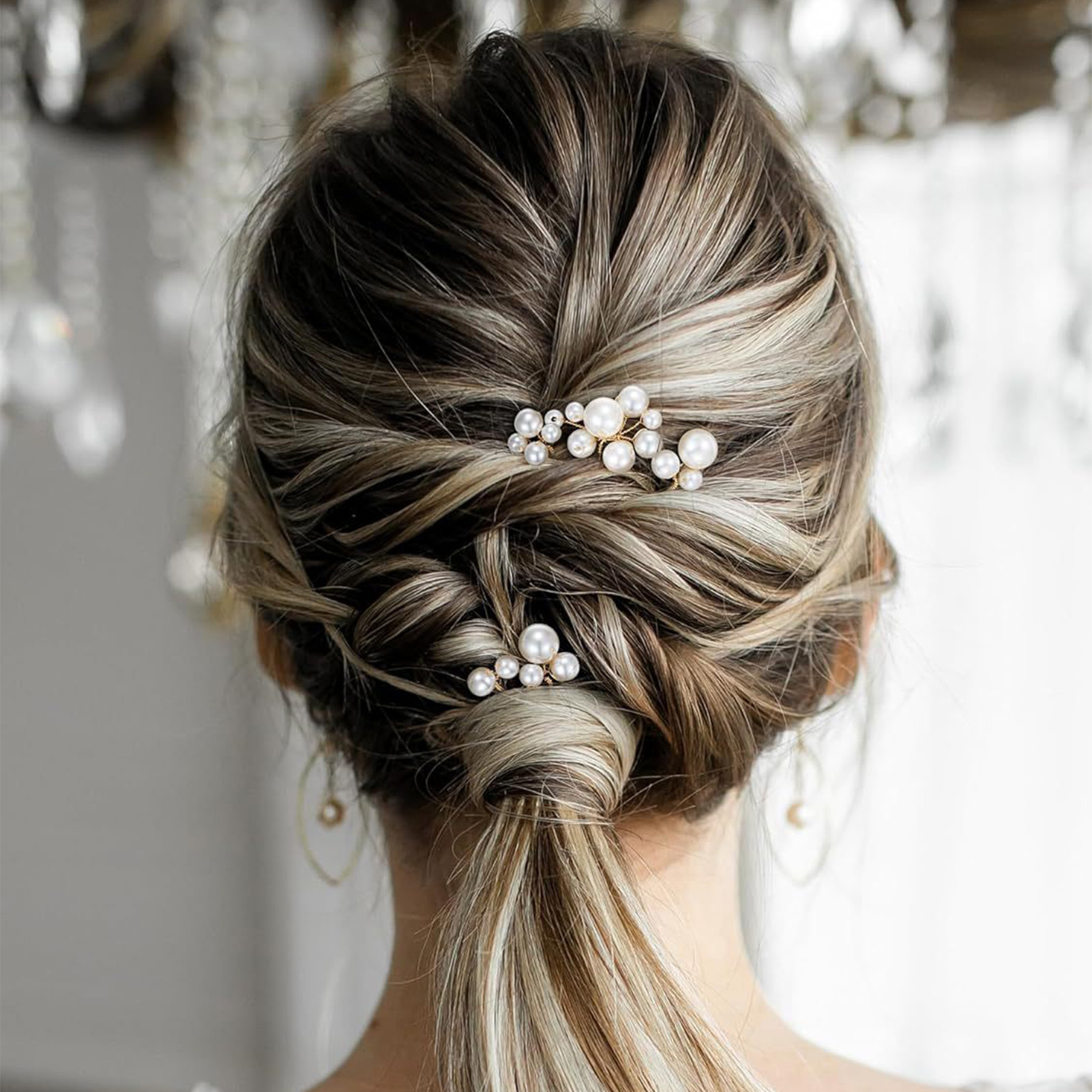 3pcs Bride Hairpin Trendy Hair - Wedding Supply List incelemesi ve fiyatı