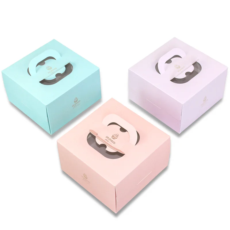 5pcs 8inch cake box with windo - Supplier Wedding incelemesi ve fiyatı