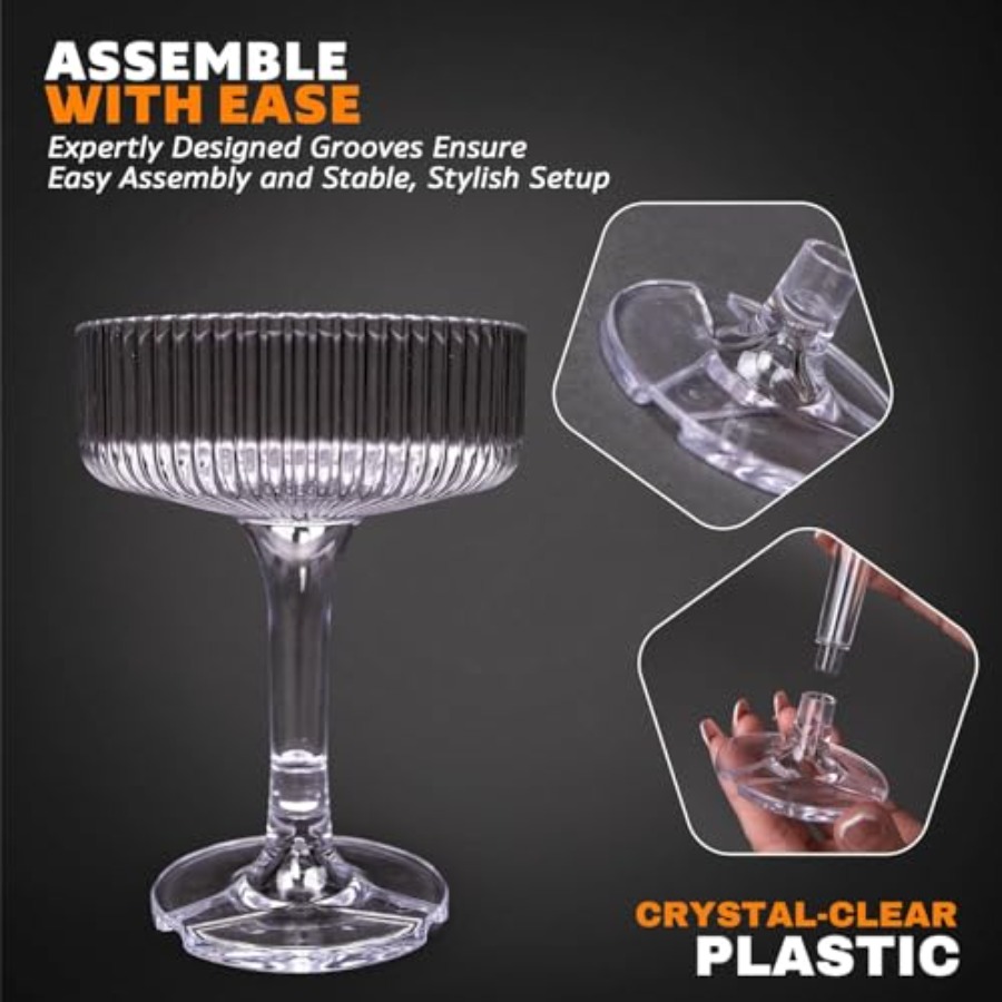 PLASTIC Champagne Tower 21-Pie - Champagne Tower Set incelemesi ve fiyatı