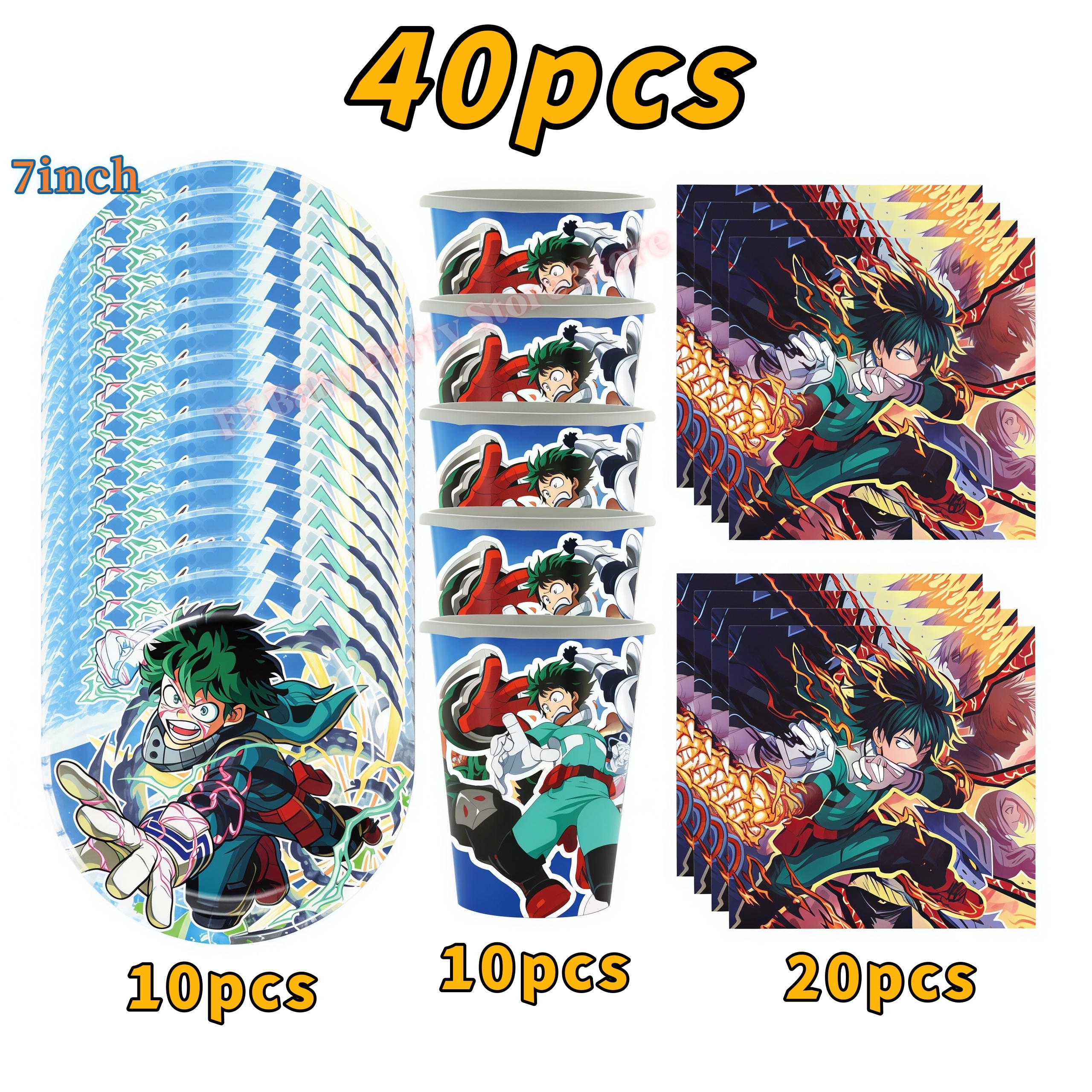 My Heroed Academia Birthday Pa - Confetti Balloon Set incelemesi ve fiyatı