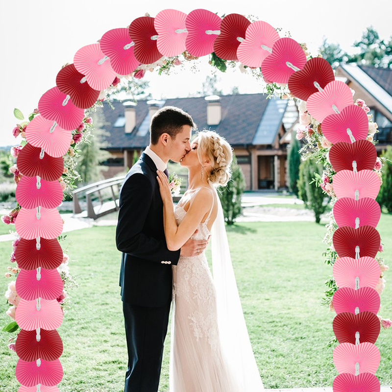 Colorful Heart Shaped Fan to G - Wedding Supply List incelemesi ve fiyatı
