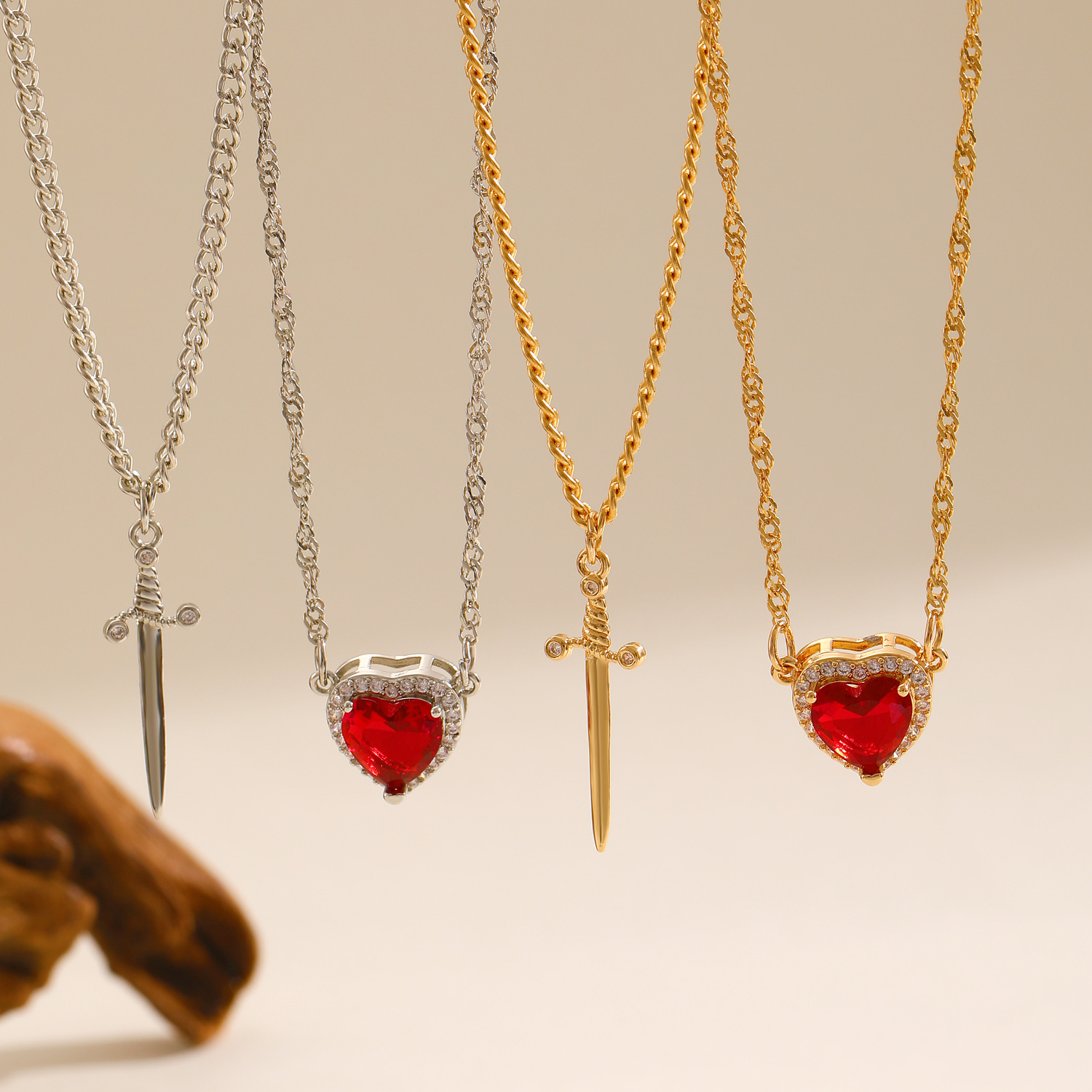 Gothic Heart and Sword Couple  - Wedding Qw incelemesi ve fiyatı
